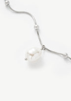 Marine Pearl Charm Bracelet
