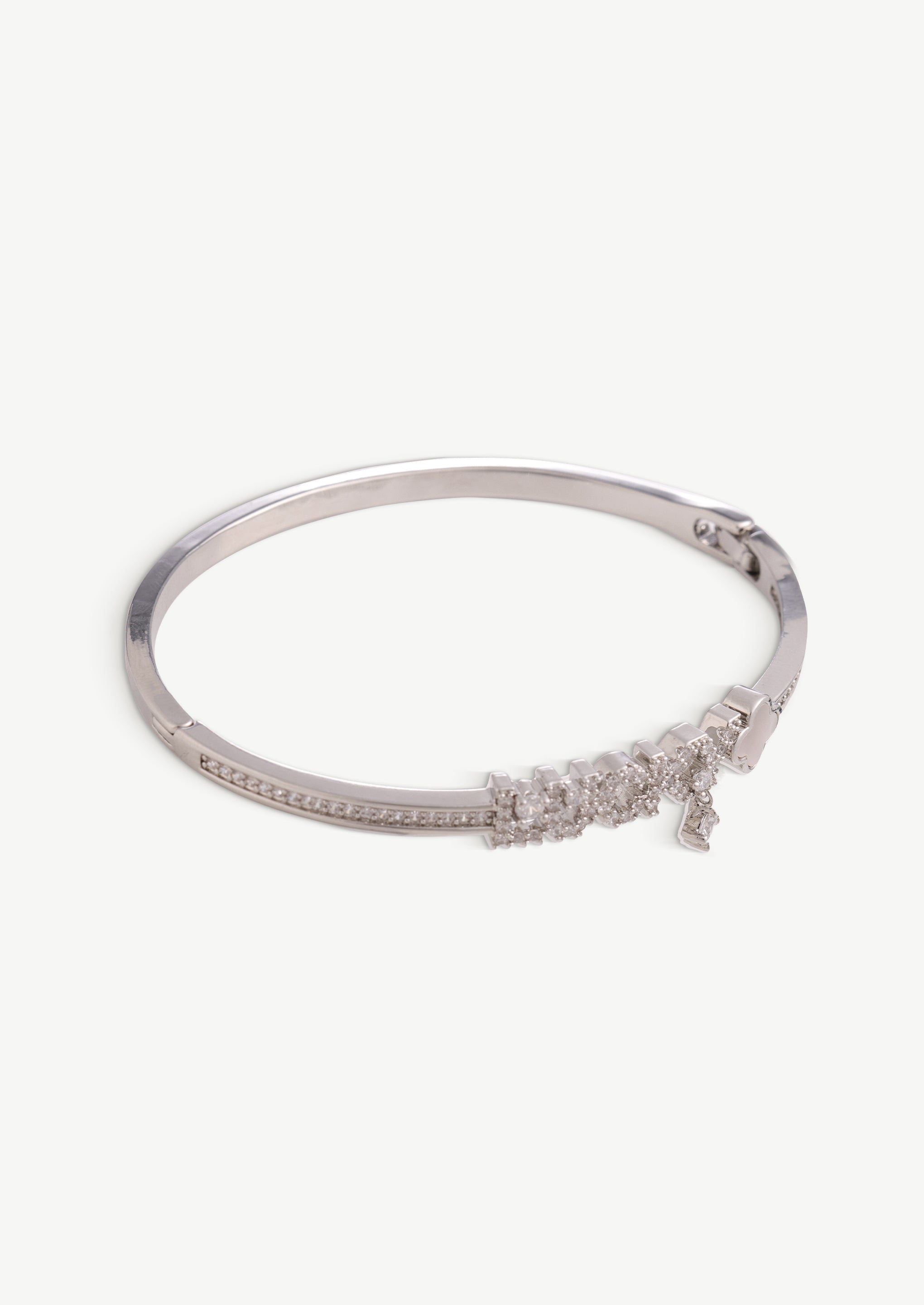 Lucky Clover Bangle Bracelet