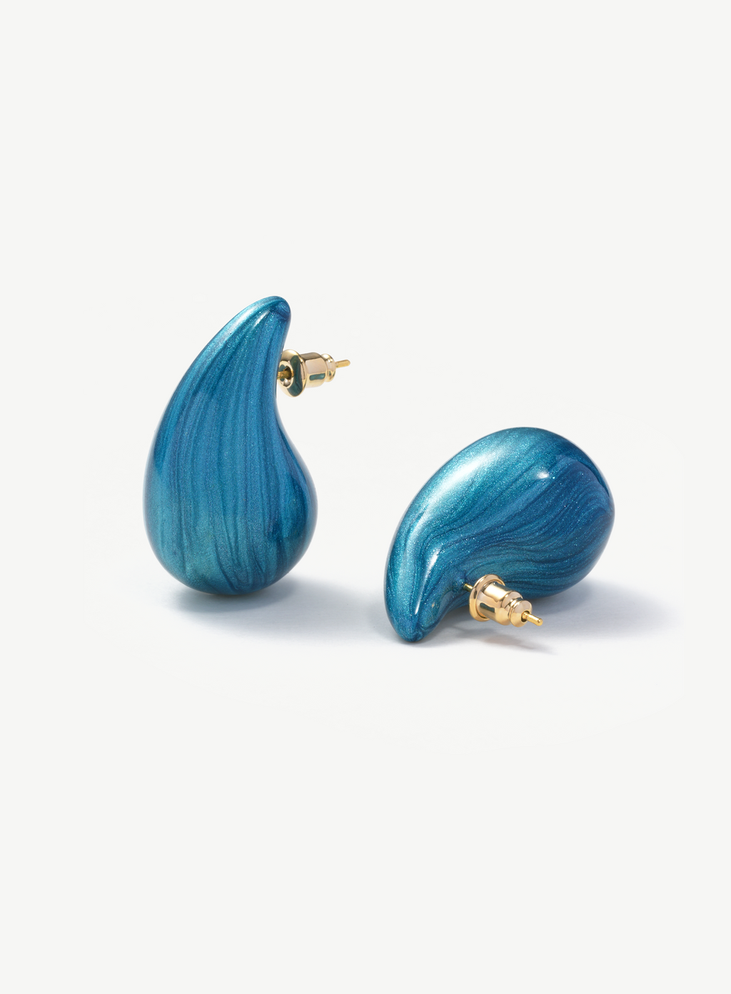 Drip Enamel Stud Earrings