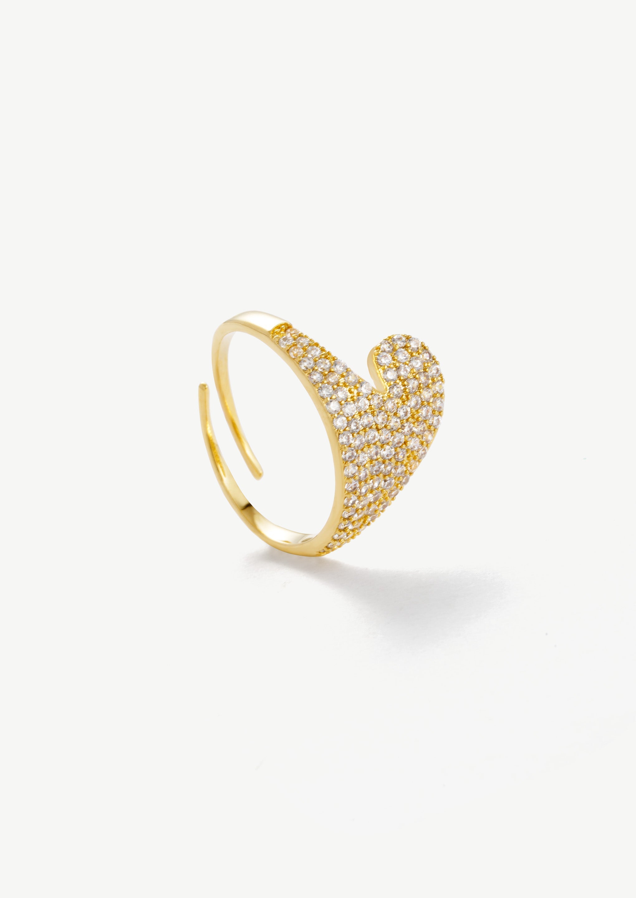 Pave Gemstone Ring