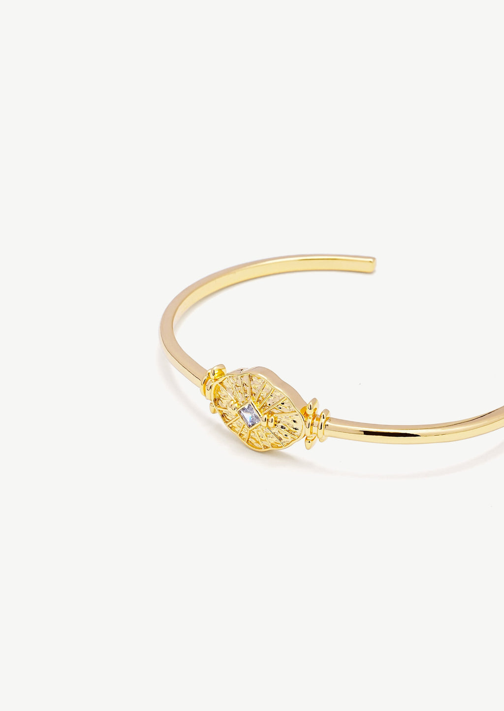 Light Catching Cuff Bracelet