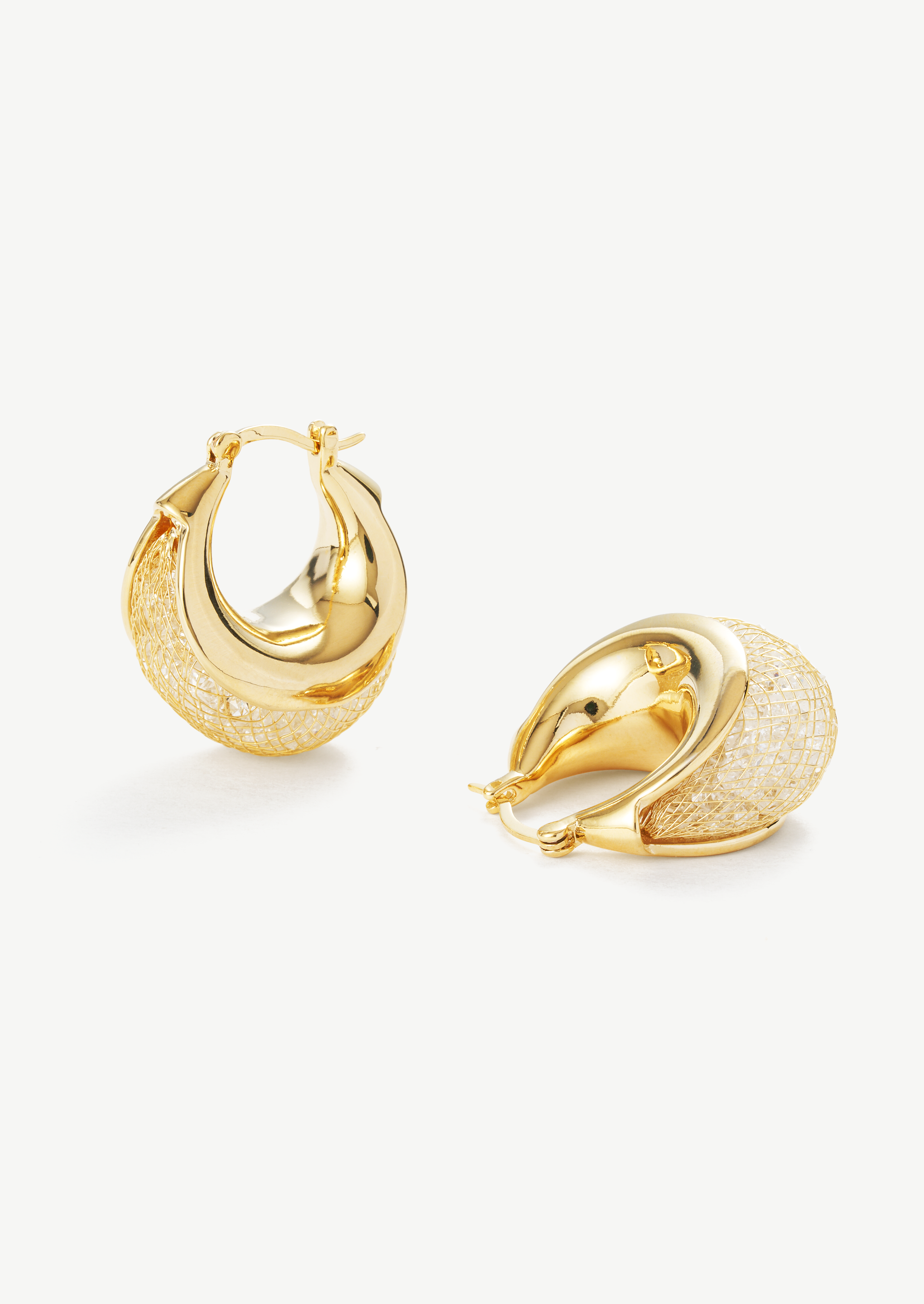Sculptural Hoop Earrings