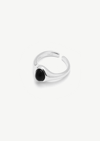 Black Oval Ring