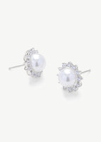 Bloom Pearl Stud Earrings