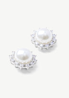 Bloom Pearl Stud Earrings