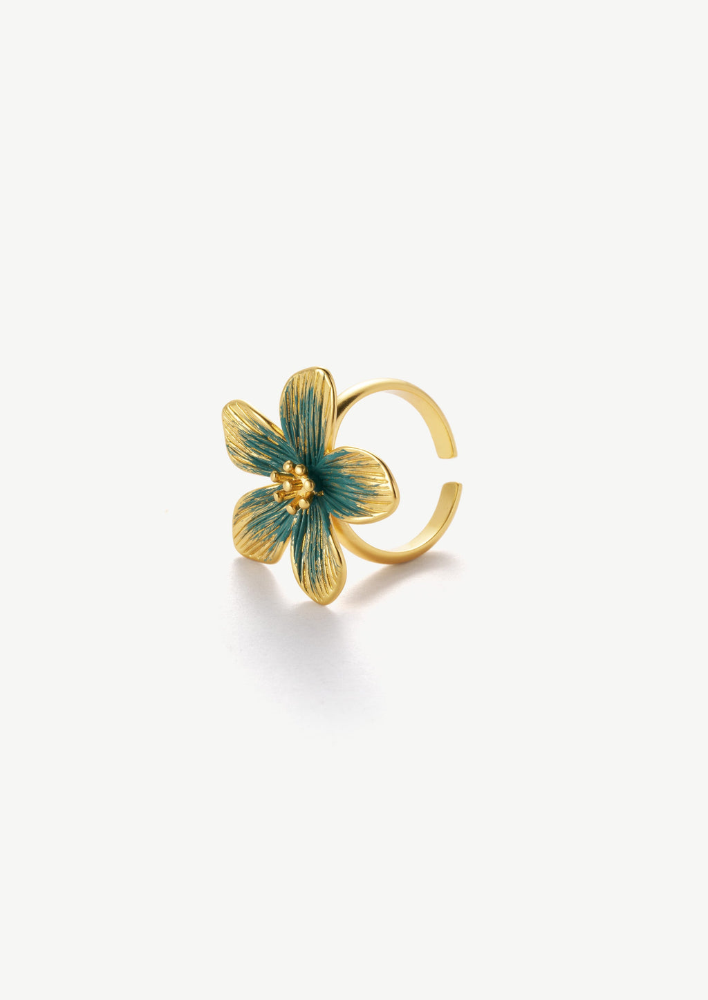 Gold Flower Ring