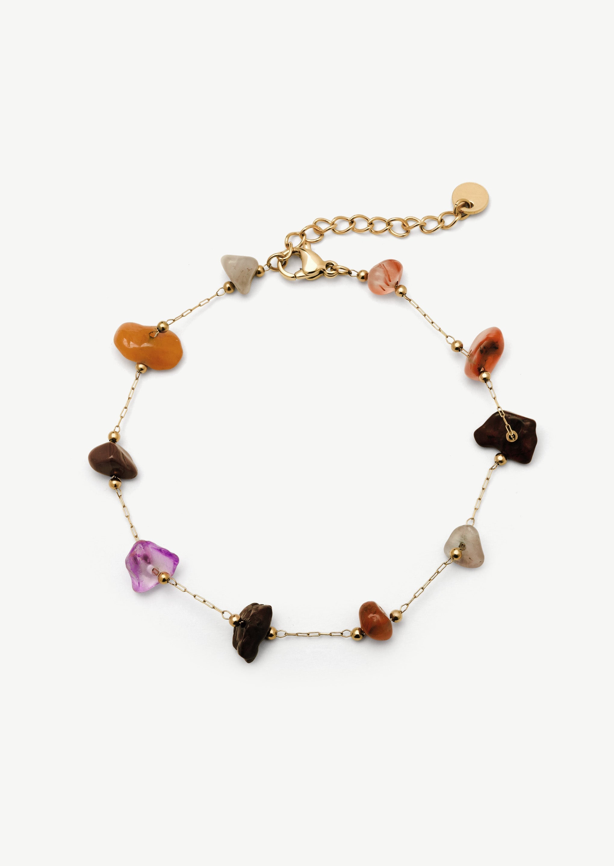 Multi Natural Stone Bracelet