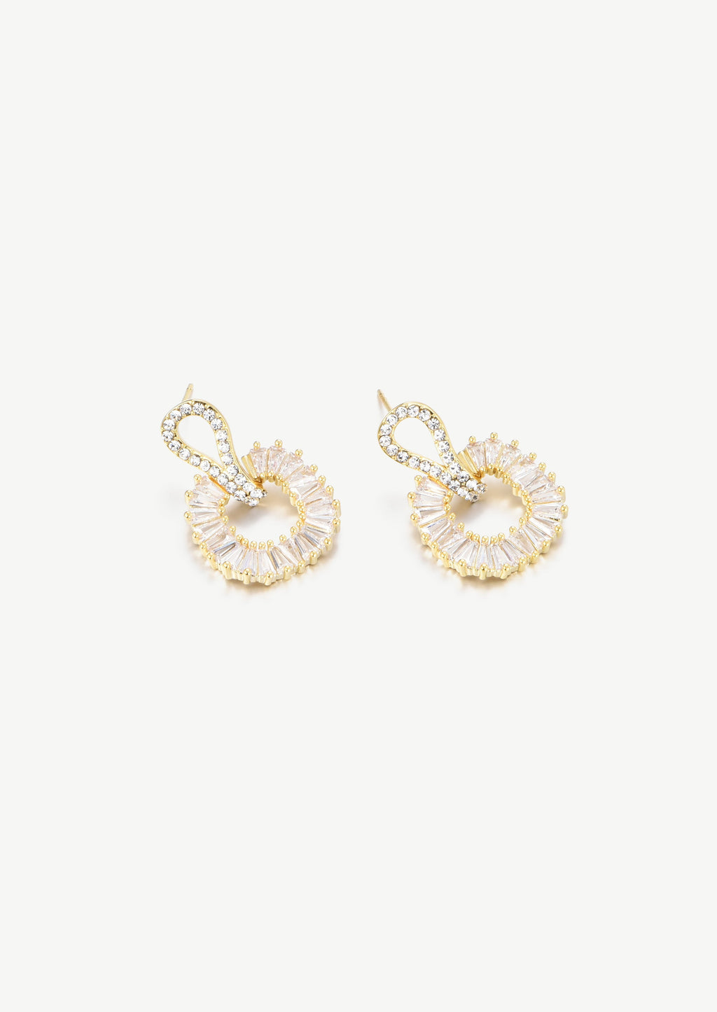 Doughnut Drop Earrings