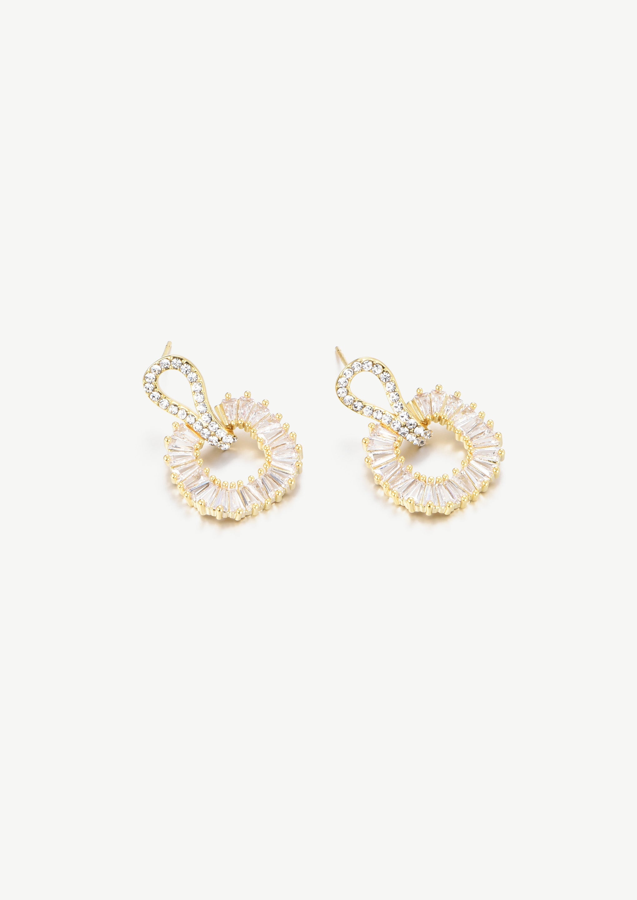 Doughnut Drop Earrings