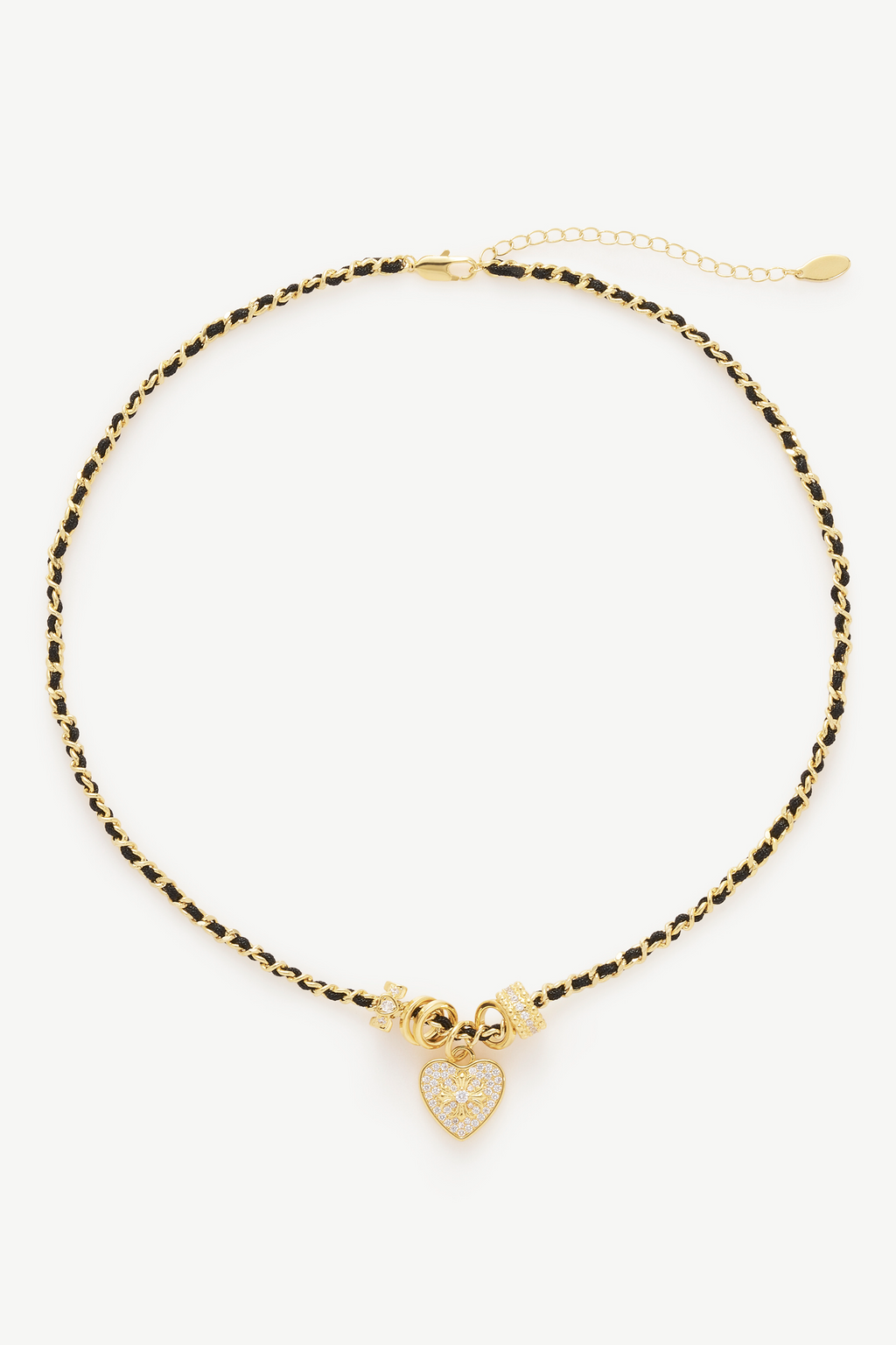 Bohemian Heart Pendant Necklace