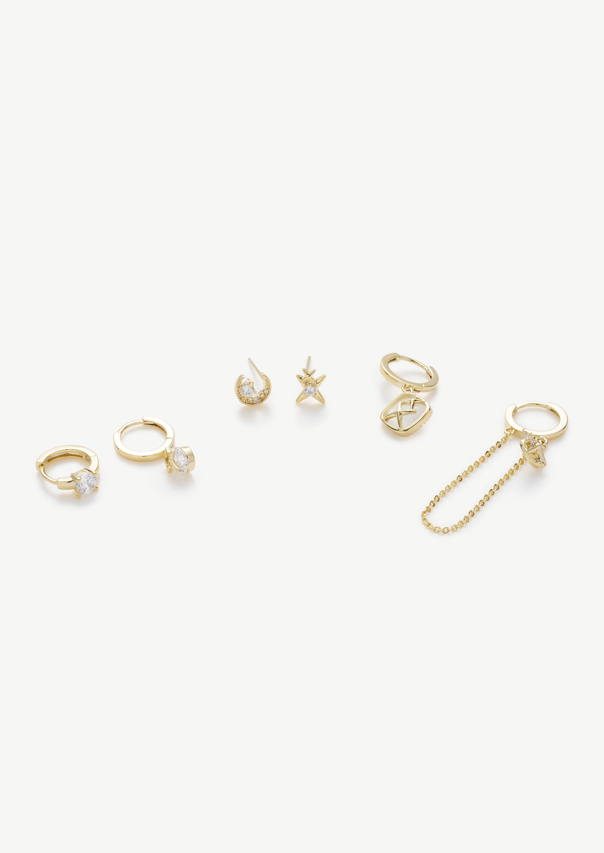 Starry Night Earrings Set