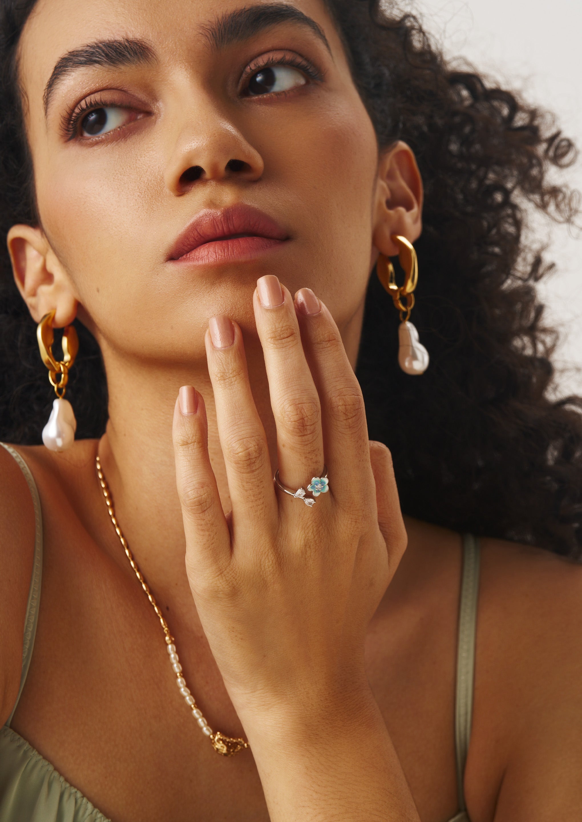Flower Leaf Ring