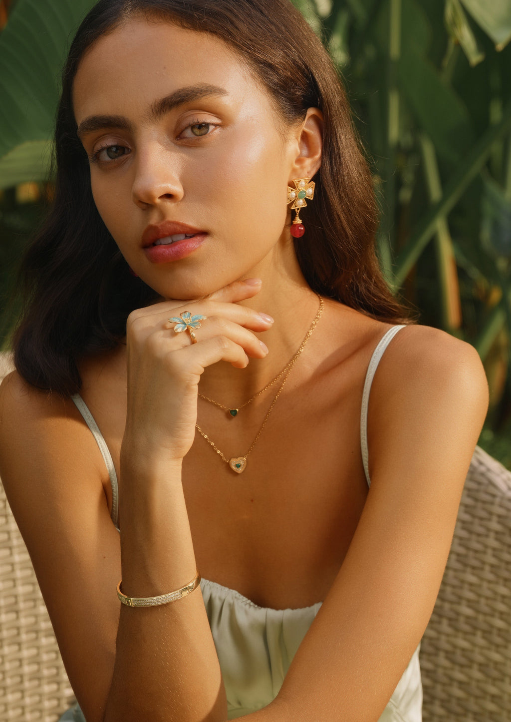 Gold Flower Ring