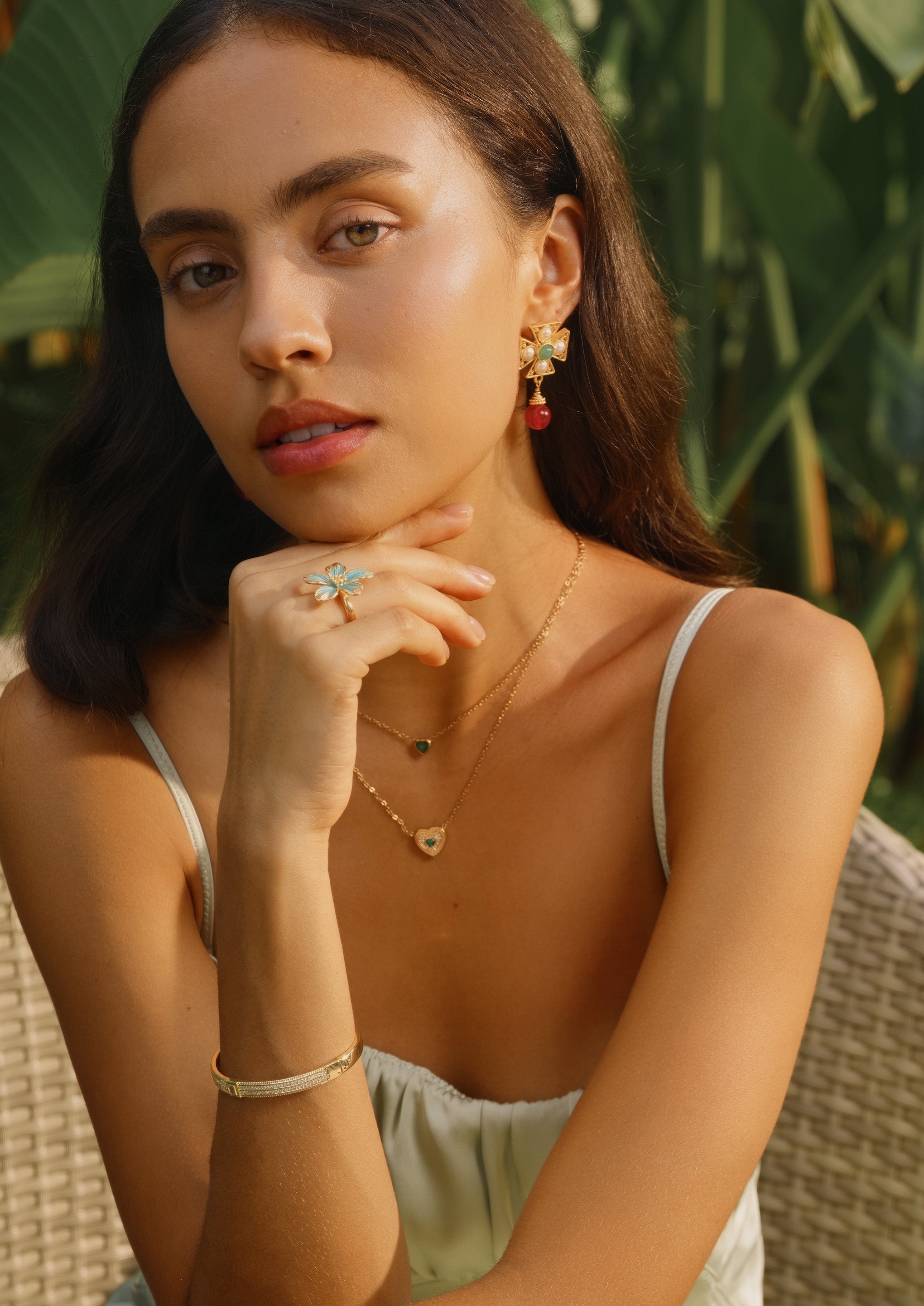 Gold Flower Ring
