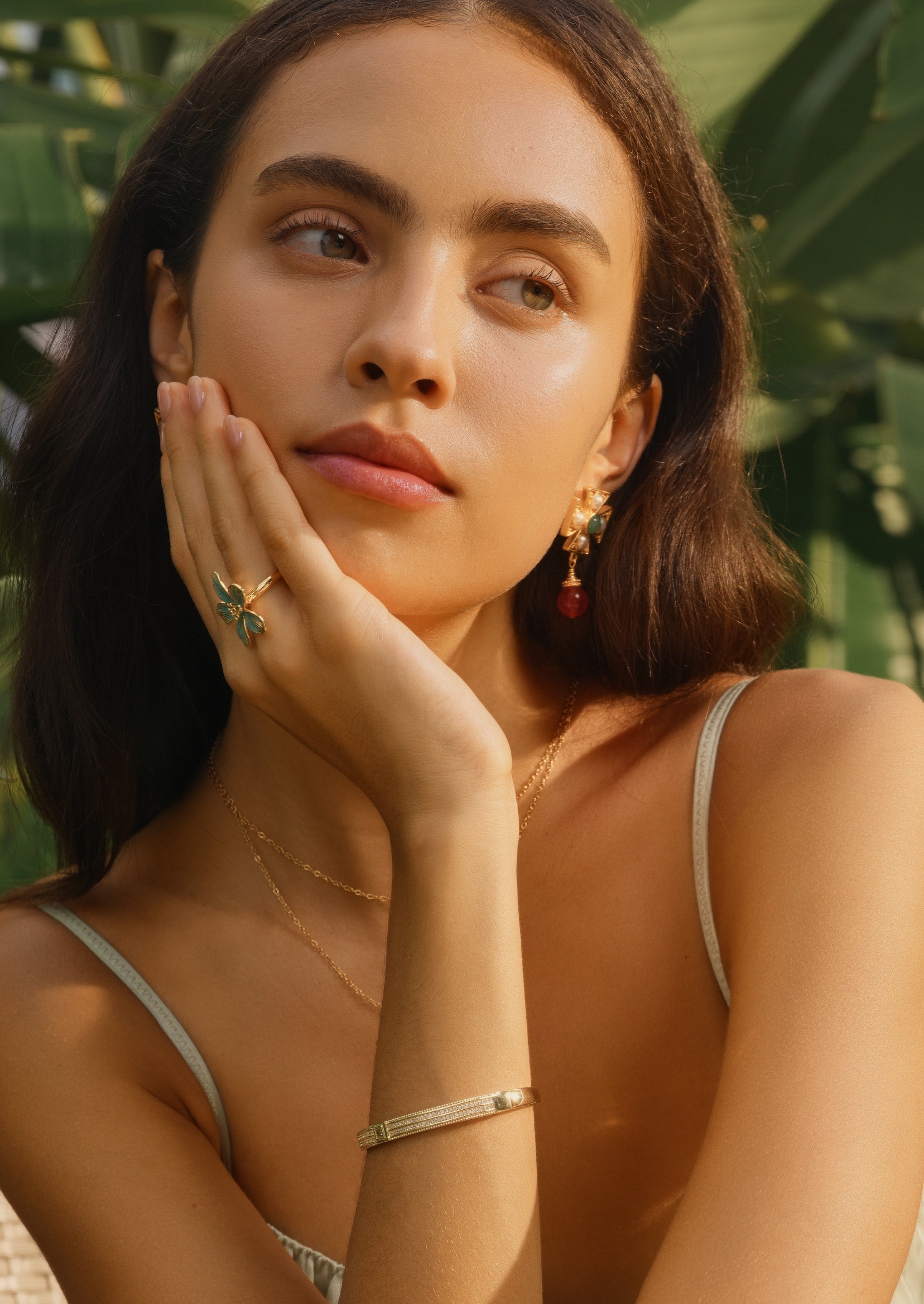 Gold Flower Ring