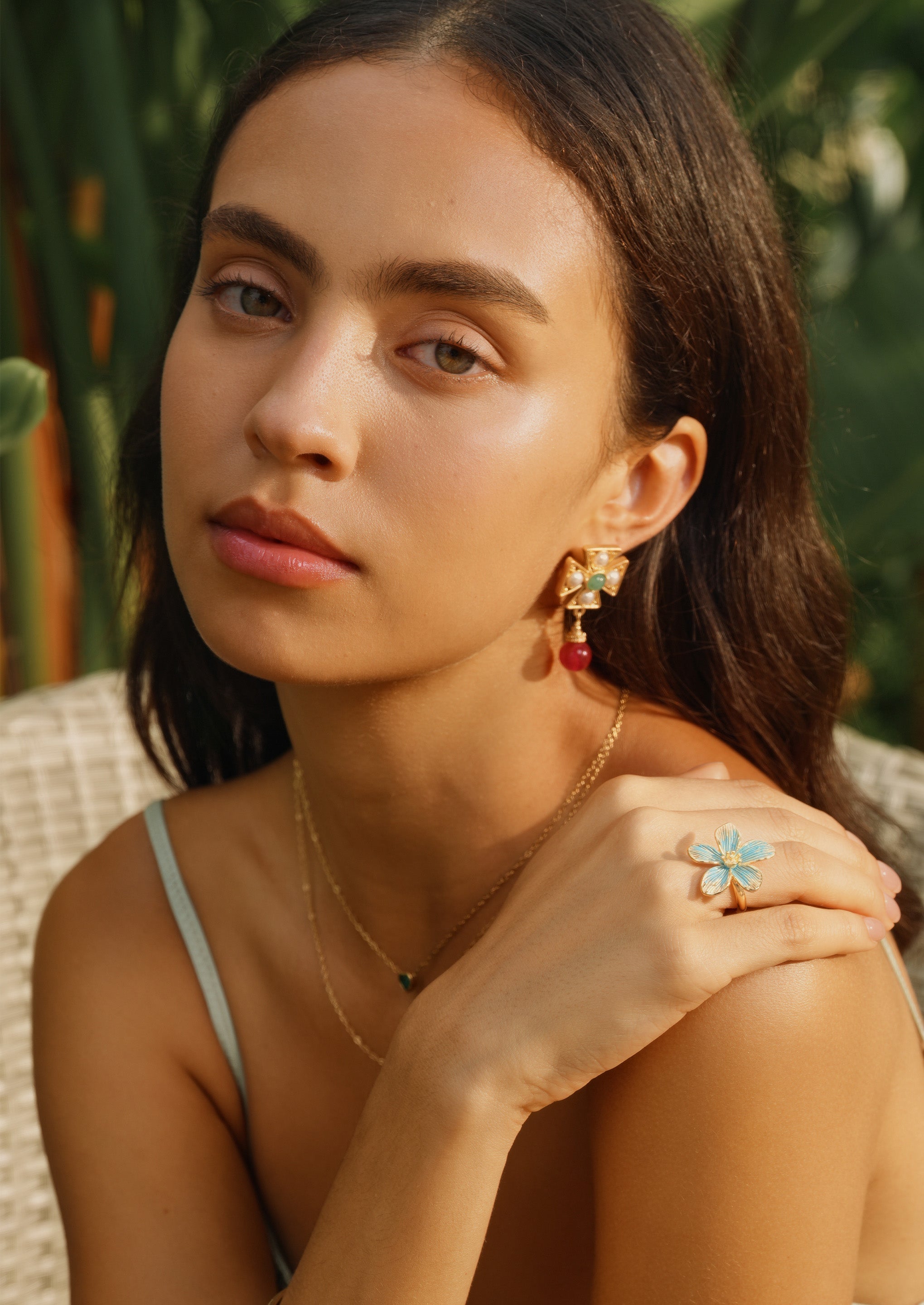 Gold Flower Ring
