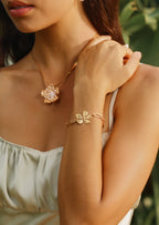 Bloom Flower Pendant Necklace