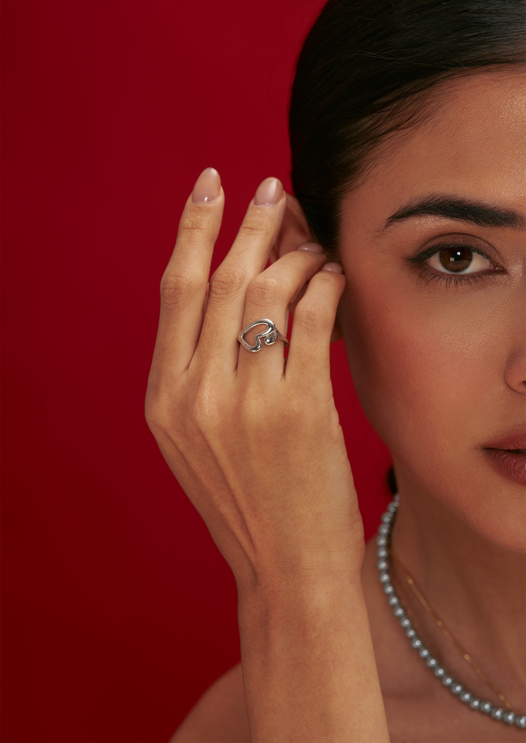 Open Heart Ring