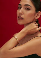 Pave Crossover Bangle