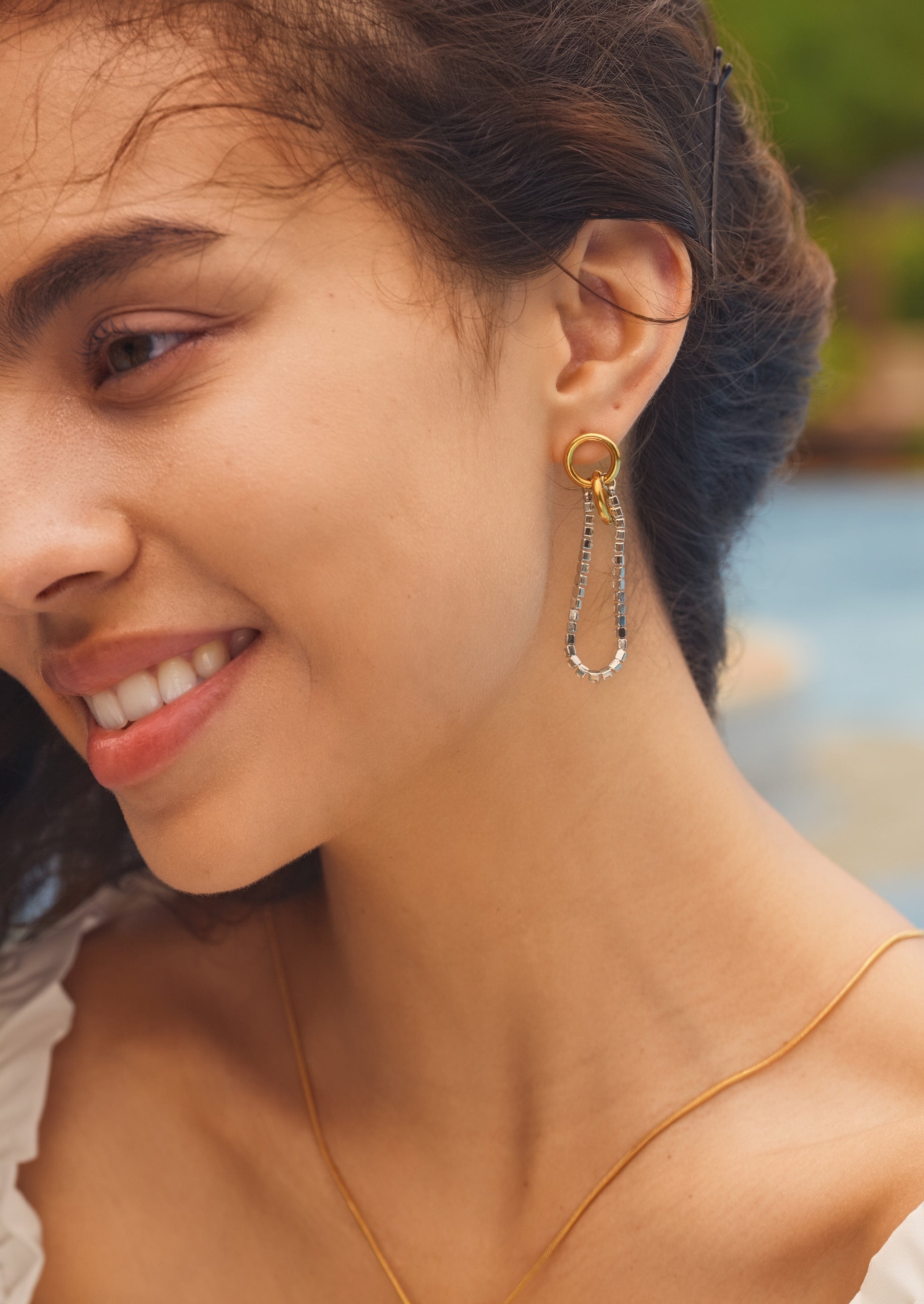 Gleam Drop Earrings