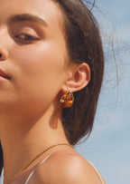 Sculptural Hoop Earrings