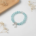 Aquamarine crystal & 925 silver