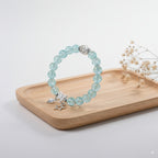 Aquamarine crystal & 925 silver