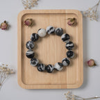 Black and White Zebra Stone 14#