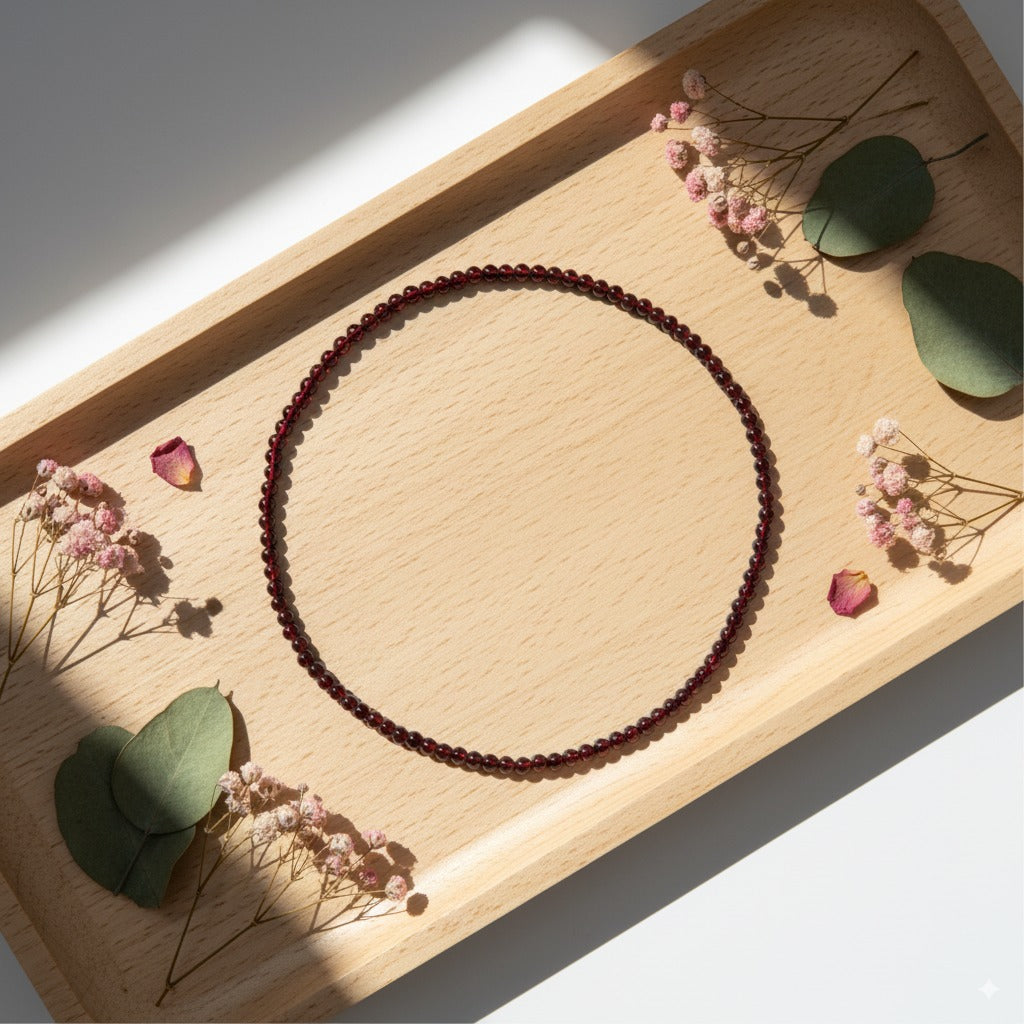 Garnet 3 circles 6#