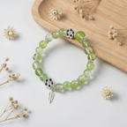 Peridot beads & 925 silver jewelry accessories