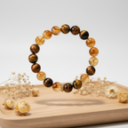 Yellow Crystal 7A+ Yellow Tiger AA10#  SMALL